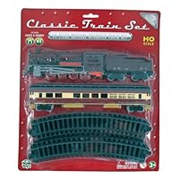 WowToyz Classic Train Set - Steam Engine with Passenger Car