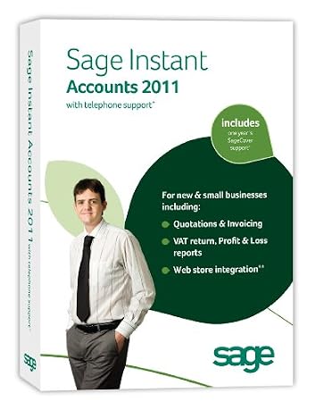 Sage Instant Accounts 2011 with Telephone Support (PC)