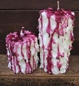 Raspberry Cobbler Hand Cake Candles