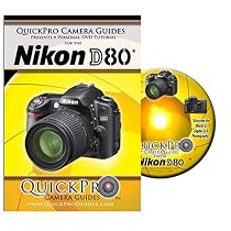 Nikon D80 Instructional DVD by QuickPro Camera Guides
