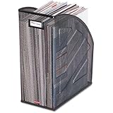 OfficeMax Mesh Jumbo Magazine File, Black