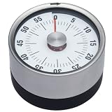 New Black Kitchen Craft Stainless Steel Magnetic Cooking Countdown Timer 1 Hr