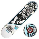 Birdhouse (CPX1065) Shaun White Skull Dog Complete Skateboard (7.5in Wide by 31.5in Long)