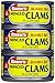 Snow's Minced Clams in Clam Juice, 6.5 oz, 3 pk