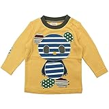 【H28年春物】 PuiPui(プイプイ) ダブルフェイス長袖Tシャツ 95cm/YELLOW NO.PP-162197