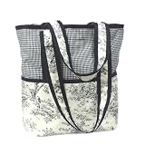 Hoohobbers Hoohobbers Etoile Black Tote Diaper Bag
