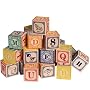 Classic Embossed Alphabet Blocks ABC