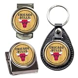 NBA Chicago Bulls Key Chain, Money Clip & Magnet Clip Set