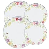 Corelle Coordinates Summer Blush Economy Burner Covers, Set of 4