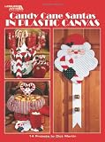 Candy Cane Santas in Plastic Canvas (Leisure Arts #5163)