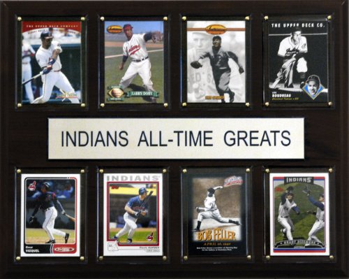 MLB Cleveland Indians All-Time Greats Plaque