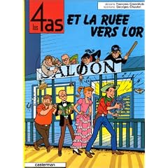 Les 4 as, tome 11 : Les 4 as  et la ru�e vers l'or