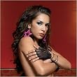 G1865 Fishnet Fingerless Lace Up Gloves, Black, One Size