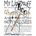 My Lip Stuff- GHOST POOP (Marshmallow & Toasted Coconut flavor) LIMITED EDITION HALLOWEEN LIP BALM