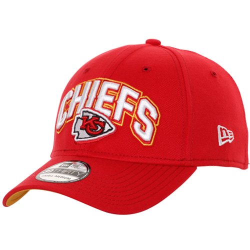 New Era Kansas City Chiefs Stretch Fit 2012 Draft NFL Cap (S/M)
