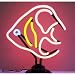 Angelfish Neon Sculpture