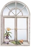 Mirrored Tulip Window Trompe L'oeil Wall Art
