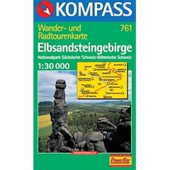 Kompass Karten, Elbsandsteingebirge