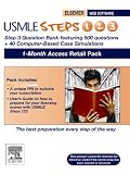 USMLE Steps 123 Step 3 Question Bank and Step 3 CCS 1 month access Retail Pack