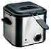 Deni 1.25-qt Stainless Steel Mini Deep Fryer