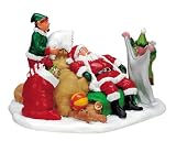 Lemax Santa's Wonderland Christmas Village Tuckered Out Santa Table Piece #73621