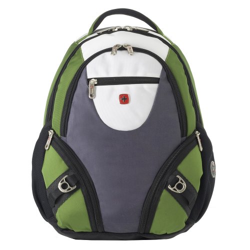 Childrens Toyshop  Apparel : Swiss Gear Front-Zip Backpack - Dublin Green