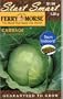Ferry-Morse 2033 Cabbage Seeds, Ferry's Round Dutch (1.25 Gram Packet)