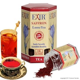 Exir, Saffron Loose Tea, Exquisite Tea with Incredible Benefit
