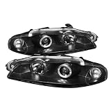 Spyder Auto Mitsubishi Eclipse Black Halogen Projector Headlight