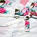 A-wind Girls' Satin Kimono Robe For Spa Party Wedding Birthday