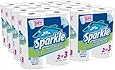Sparkle, Giant Rolls, Pick-A-Size, White, [2 Rolls*8 Pack] = 16 Total Count(Packaging May Vary)