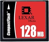 Lexar Media 128 MB CompactFlash Card (CF-128-04-132)