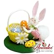 5" Easter Basket Bunny By Annalee