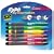 EXPO 83888 Sanford EXPO Dry Erase Markers, Eraser & Grip, Ultra Fine Point, Asstd., Box of 12