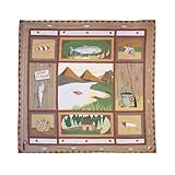 Patch Magic Twin Gone Fishing Duvet Cover, 70-Inch by 88-Inch