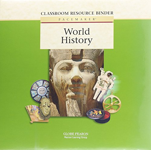 PACEMAKER WORLD HISTORY CLASSROOM RESOURCE BINDER 2002C