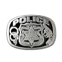 Serve and Protect Police Pewter Belt Buckle