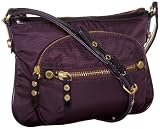 MAXX NEW YORK Spencer II Small Cross-Body,Eggplant,one size