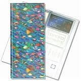 3D Lenticular 4x10 Business Card File (Holds 128) , BF128 , FISH, BLUE, GREEN