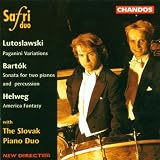 Safri Duo Performs Lutoslawski, Bartók, Helweg