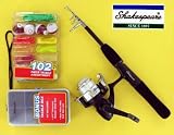 Shakespeare Fishing Kit 4'6 Telescopic Rod Spin Combo