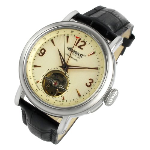 Ingersoll Unisex-Armbanduhr Pensacola AnalogAutomatik Leder IN7303CR Preisvergleich