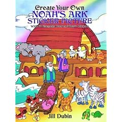 Create Your Own Noah's Ark Sticker Picture: With 52 Reusable Peel-and-Apply Stickers (Sticker Picture Books)