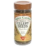 Spice Garden Celery Seed, Whole, 2-Ounce Jar (Pack of 8)