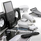 Eforcity Premium Multimedia Speaker Value Combo [Special] for iPod Video
