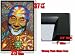Framed Dalai Lama Open Heart Poster Flowers Zen Fr 9160