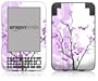 DecalGirl Kindle Skin (Fits Kindle Keyboard) Violet Tranquility (Matte Finish)
