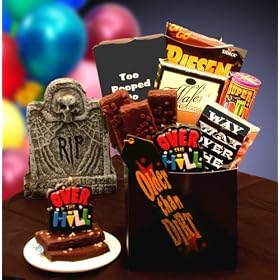 Older Than Dirt Over The Hill Care Package Gourmet Gift Basket