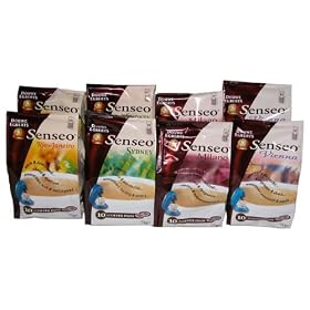 Douwe Egberts Senseo Coffee Pods. Vienna, Milano, Rio & Sydney Flavours. 80 pods.