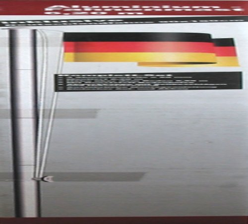 Fahnenmast 6,20m inkl. Deutschlandfahne 150x90cm